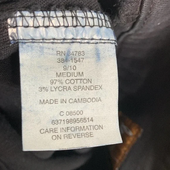 LEE JEANS Black Denim Maxi Skirt - Picture 8 of 9